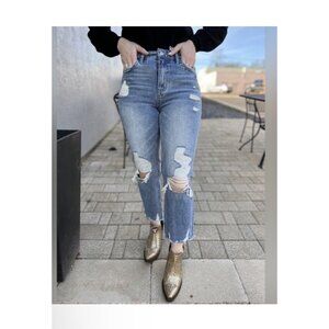 Women’s Flying Monkey Jeans Size 25 And Inseam 25”